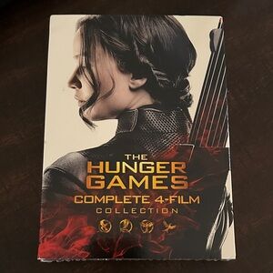 The Hunger Games-
The complete 4-film collection on DVD
